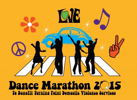 Dance Marathon is a twelve hour event that raises thousands of dollars for Turning Point, a domestic violence shelter.