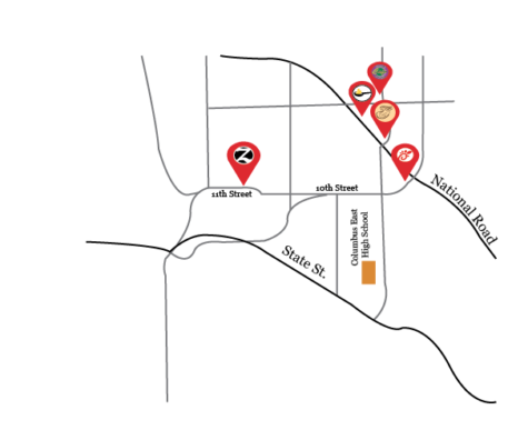 Off Campus Lunch Locations