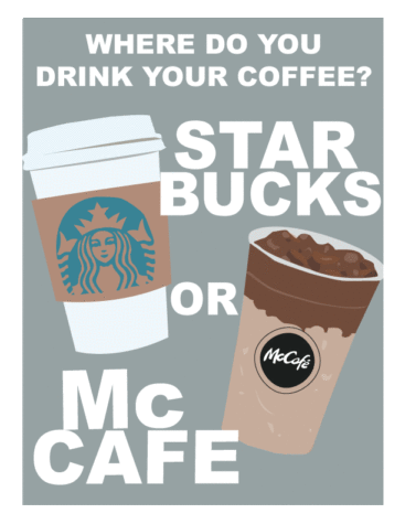 Starbucks Vs McDonald's