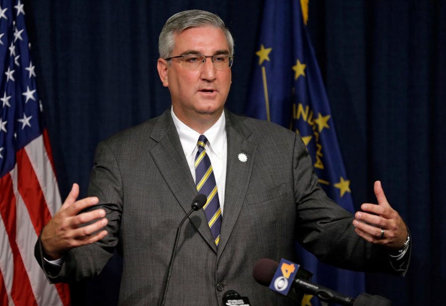 Governor Eric Holcomb has been organizing Indiana’s response to the COVID-19 crisis. 