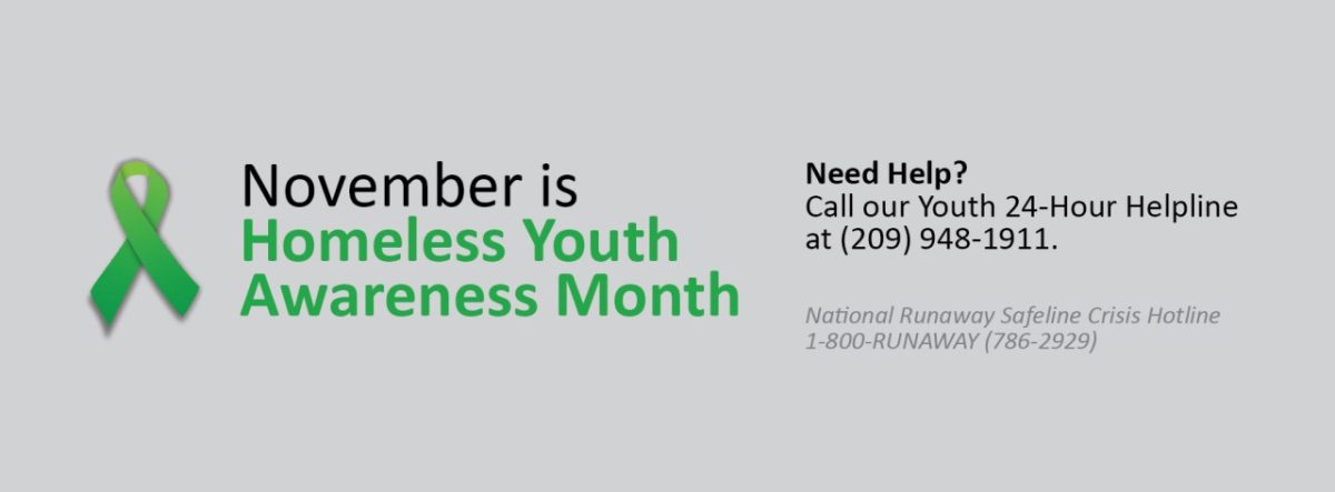 National Homeless Youth Month